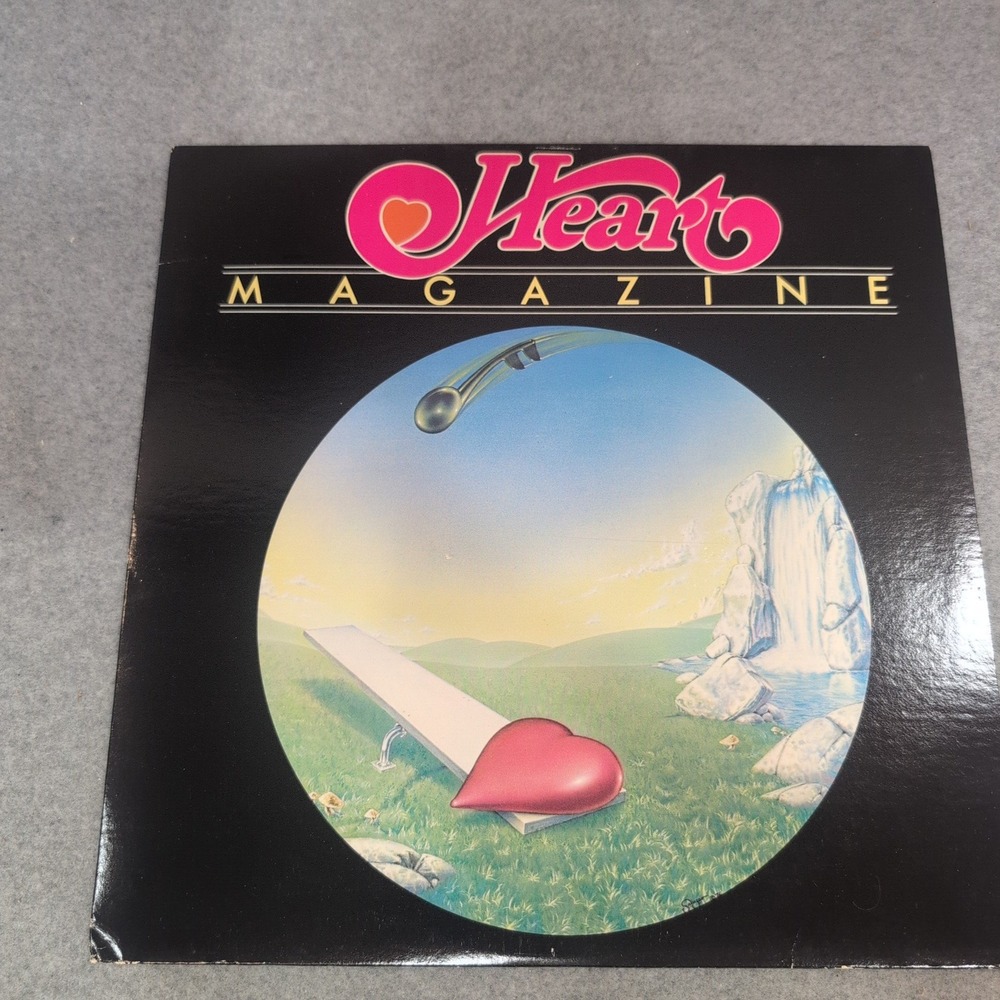 Heart Magazine Vinyl LP Mushroom Records MRS-5008 Classic Rock 1978 Heartless